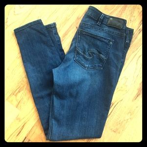 Silver Aiko High Super Skinny 31x32